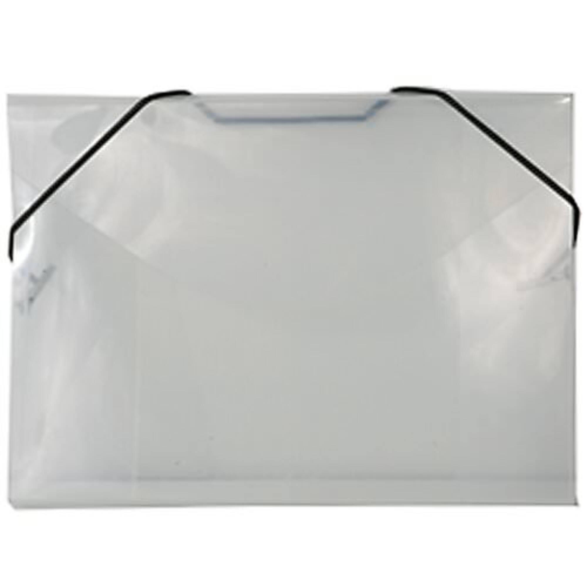 JAM Paper Clear Plastic Index Card Case